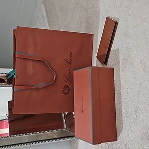 Loro Piana Box, Bag & Receipt Holder